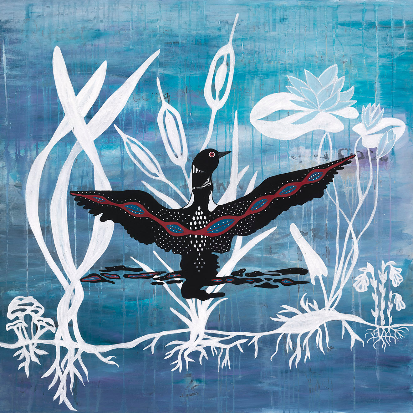 Gwimu Protecting Territory Large Print/ Giclee Print