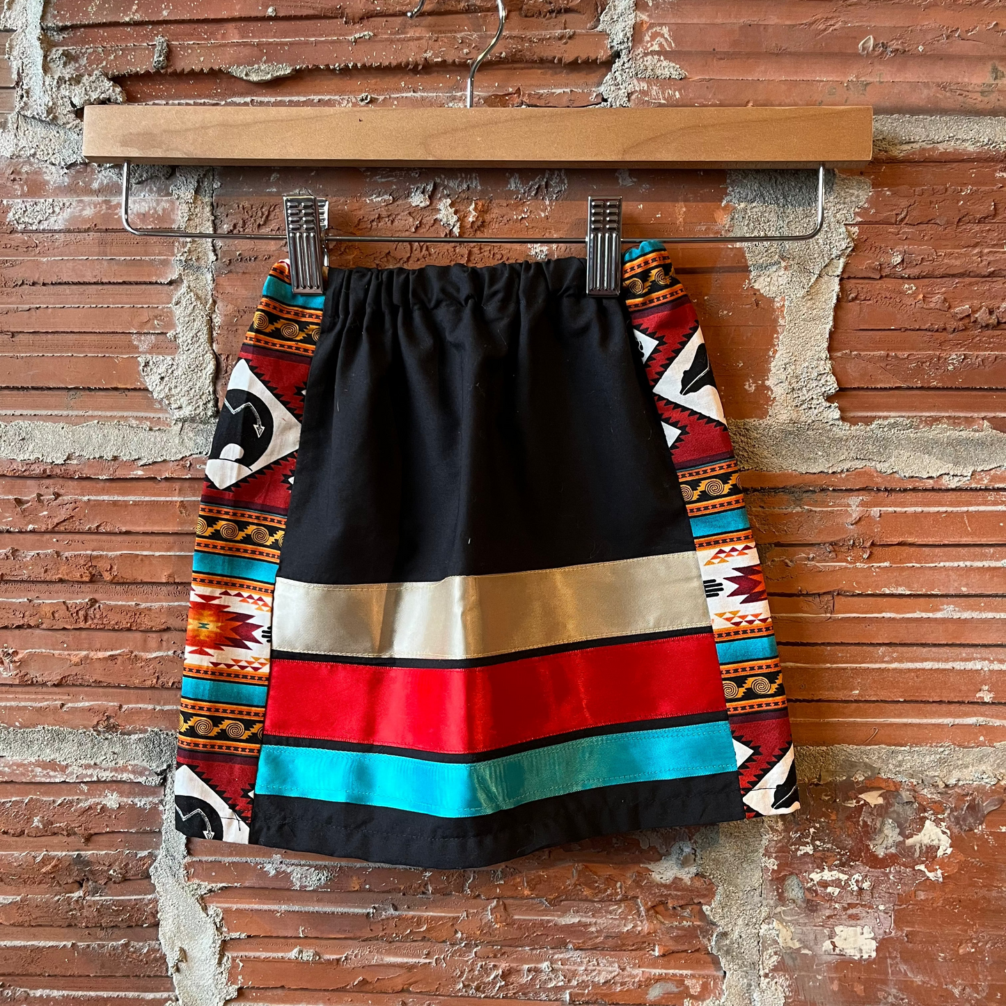 Black Bear Children's Ribbon Skirt