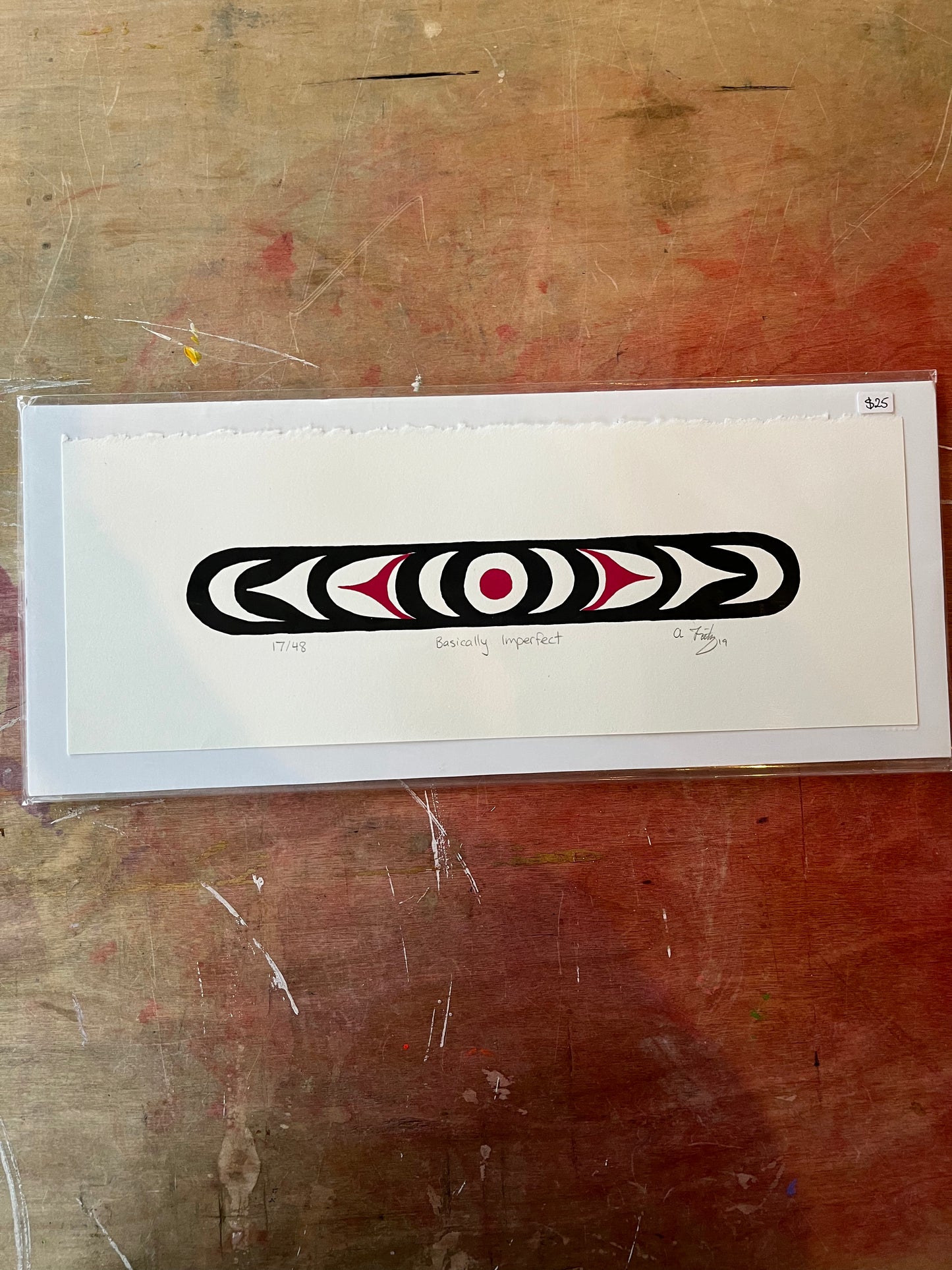 Basically Imperfect Serigragh Print