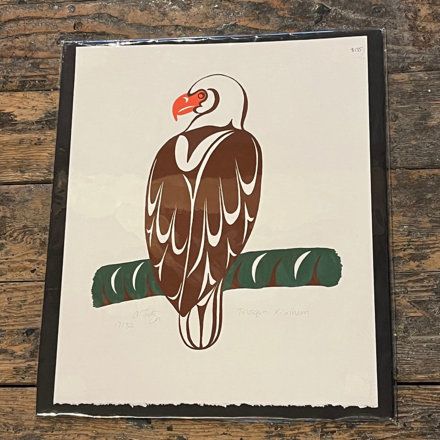 "Ts'usqun xi'xlhem" Serigraph Print