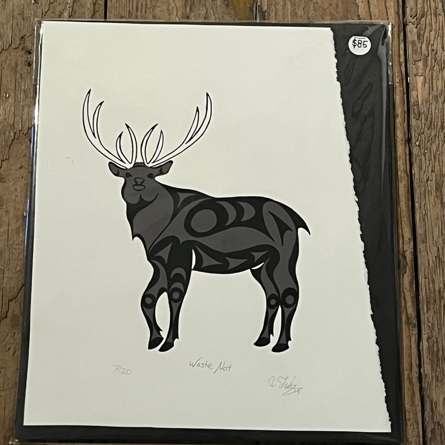 "Waste Not" Limited Edition Serigraph Print