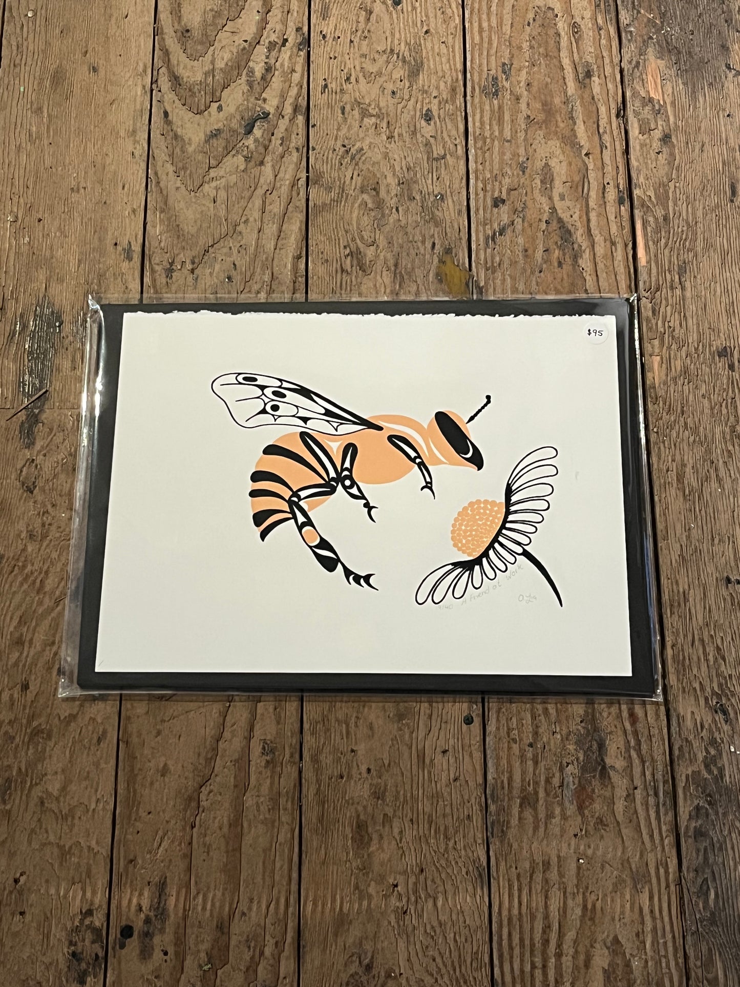 "A Friend at Work" Serigraph Print