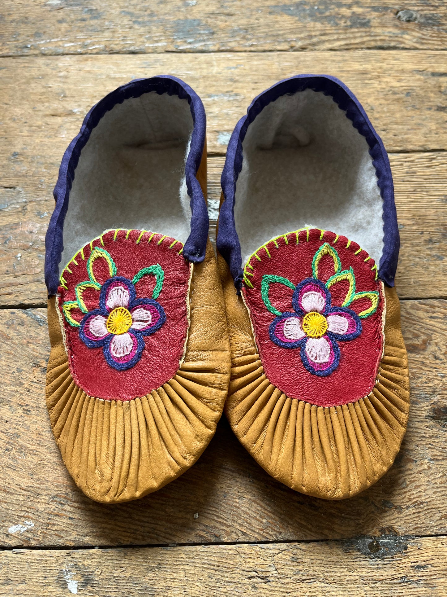Adult's Handmade Moccasins