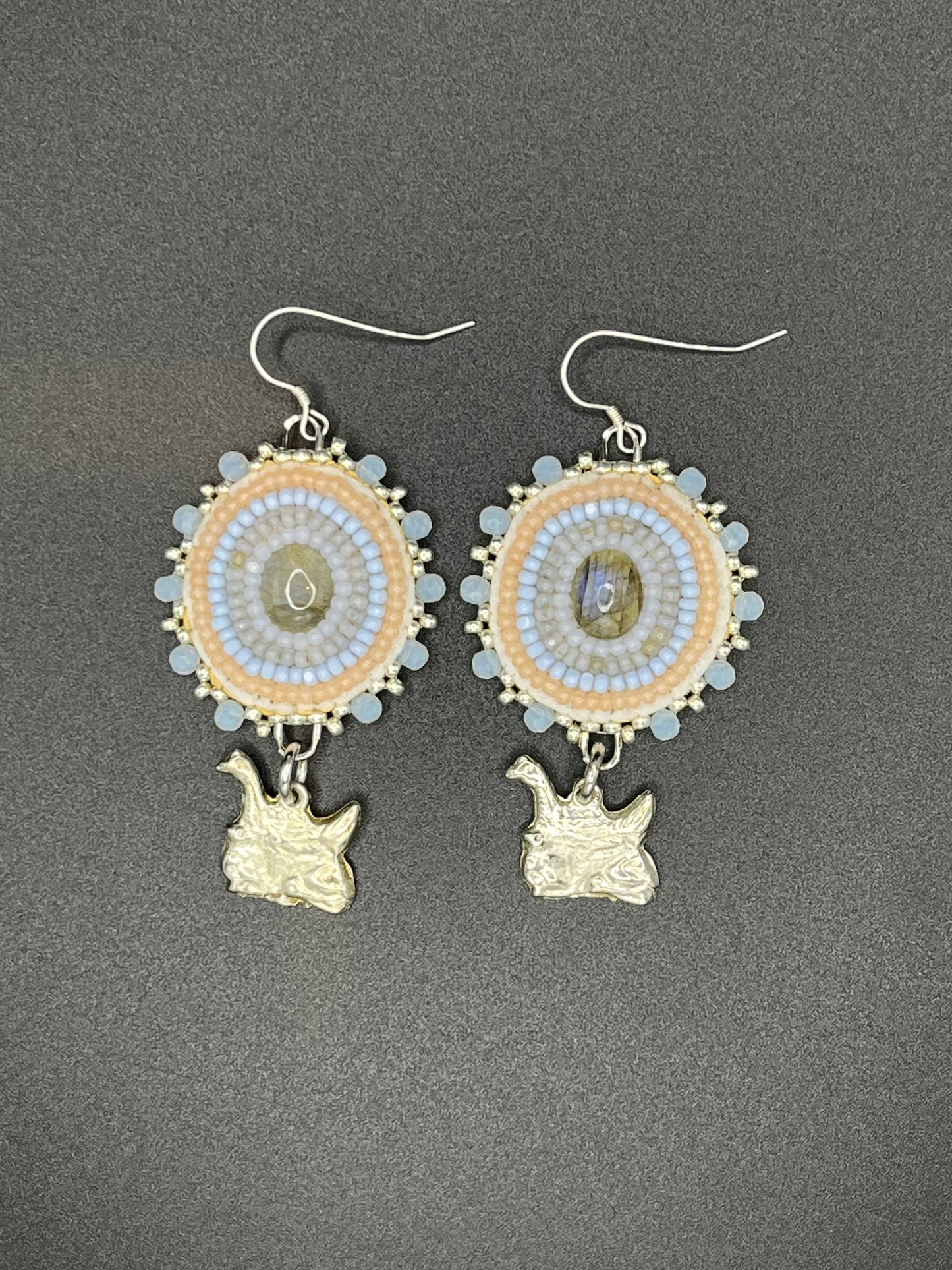 Labradorite Earrings