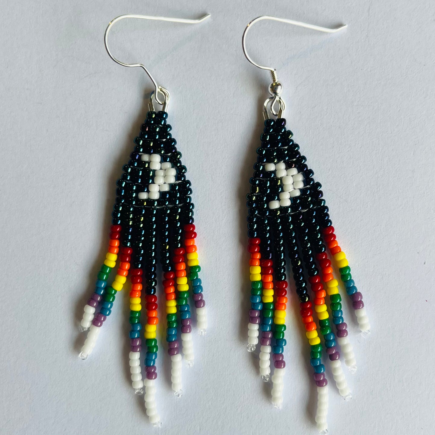 Moon Earrings with Pride