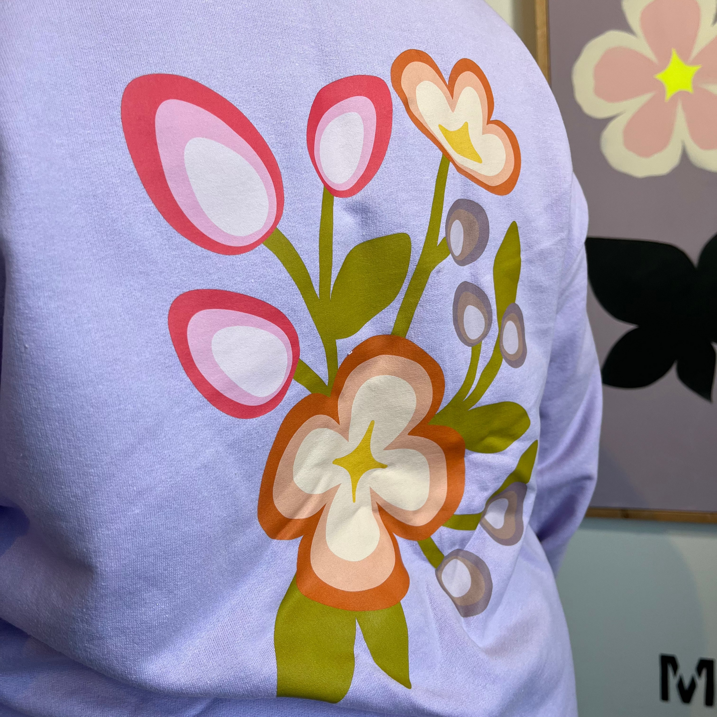 Metis Flower and Berry Pull-over Hoody