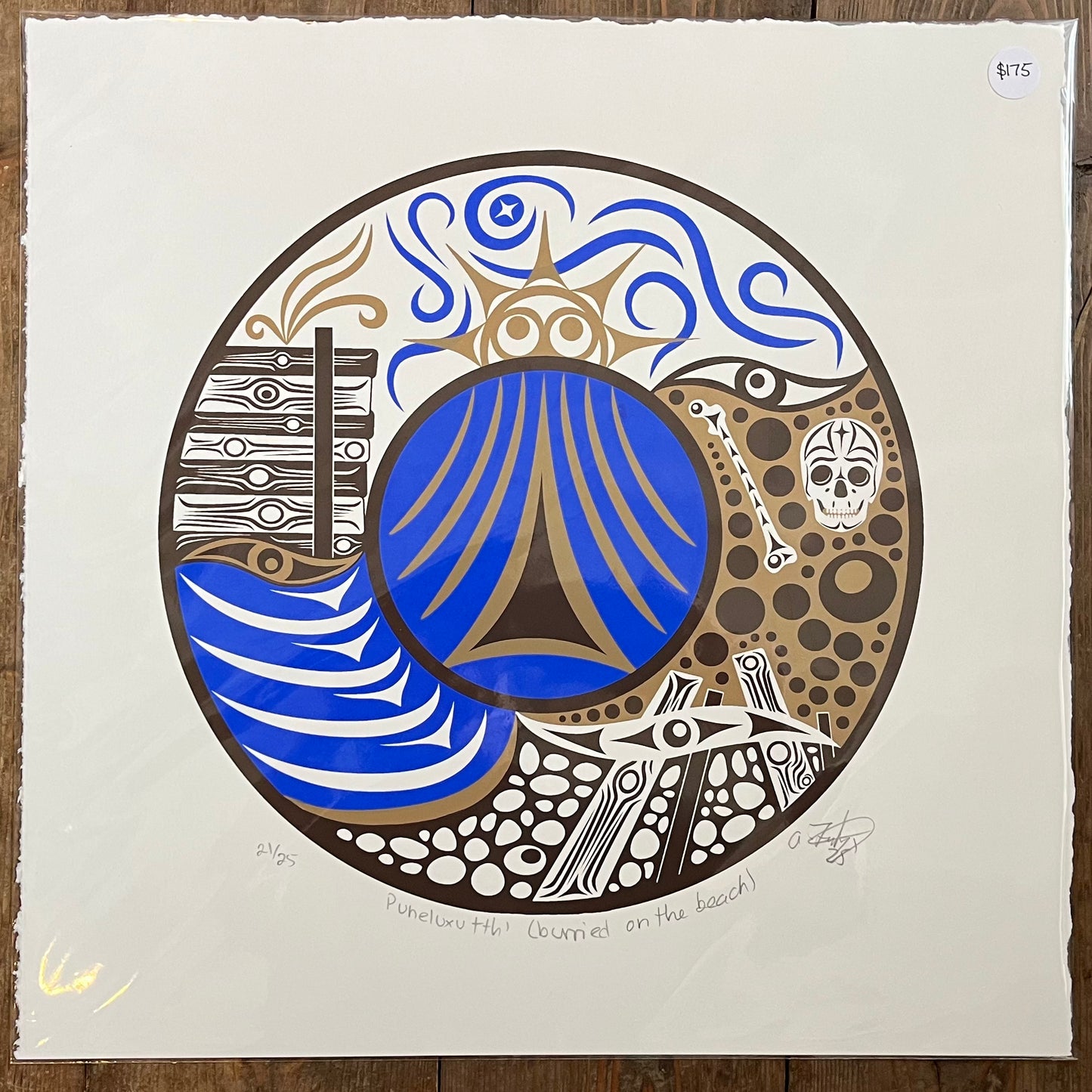 Puheluxutth' (Burried on the Beach) - Print - Andrea Fritz