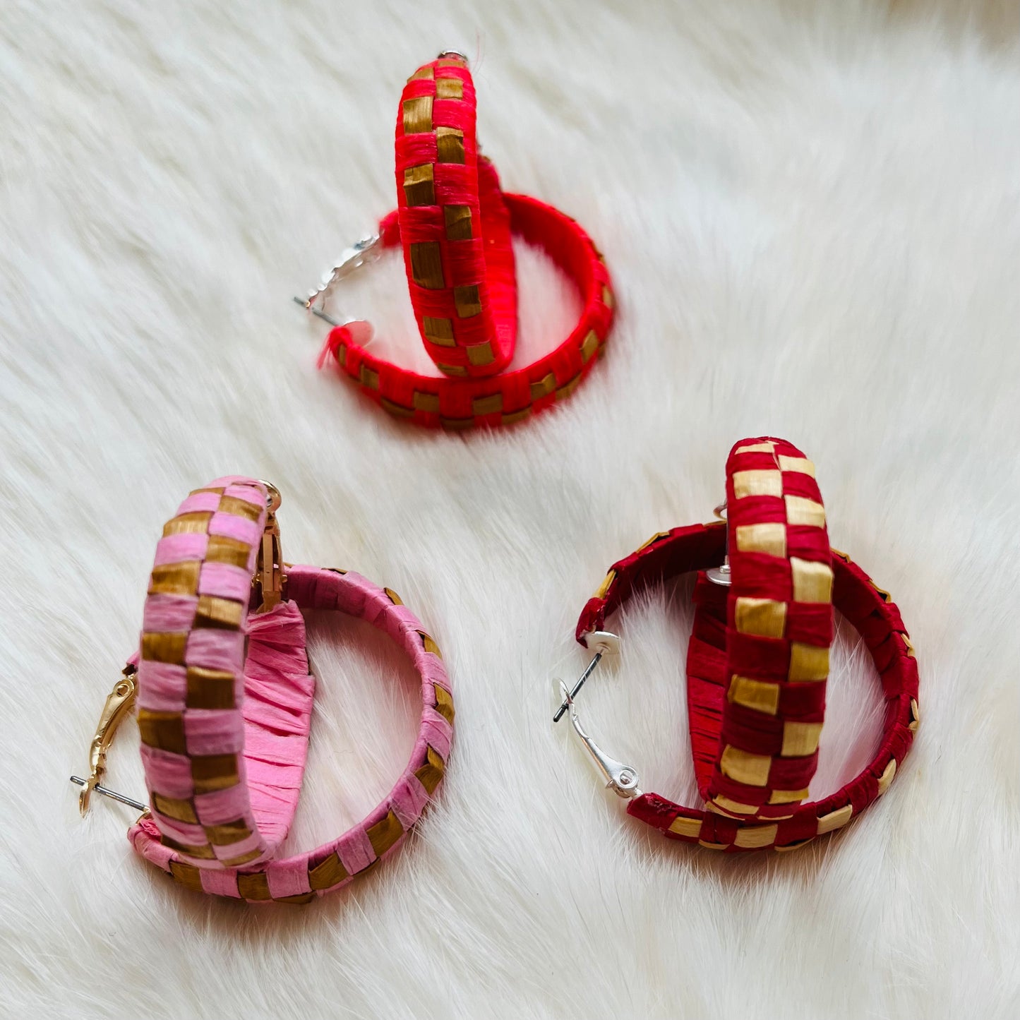 Cedar Hoop Colourful Earrings - Brittany Sampson