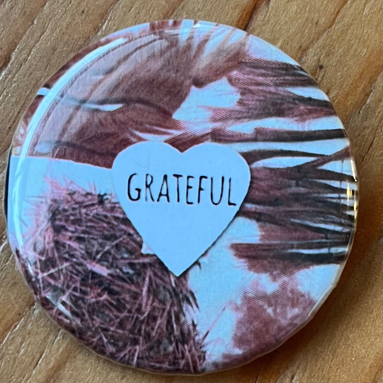 Pin - Grateful (colour)