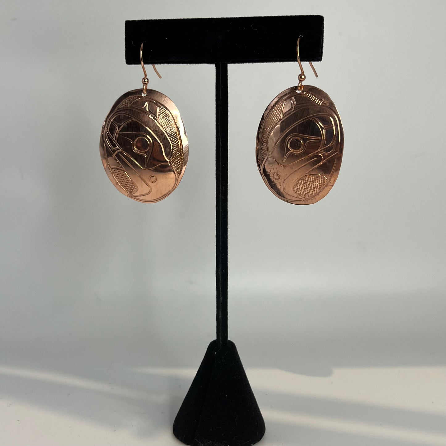 Copper Thunderbird Earrings