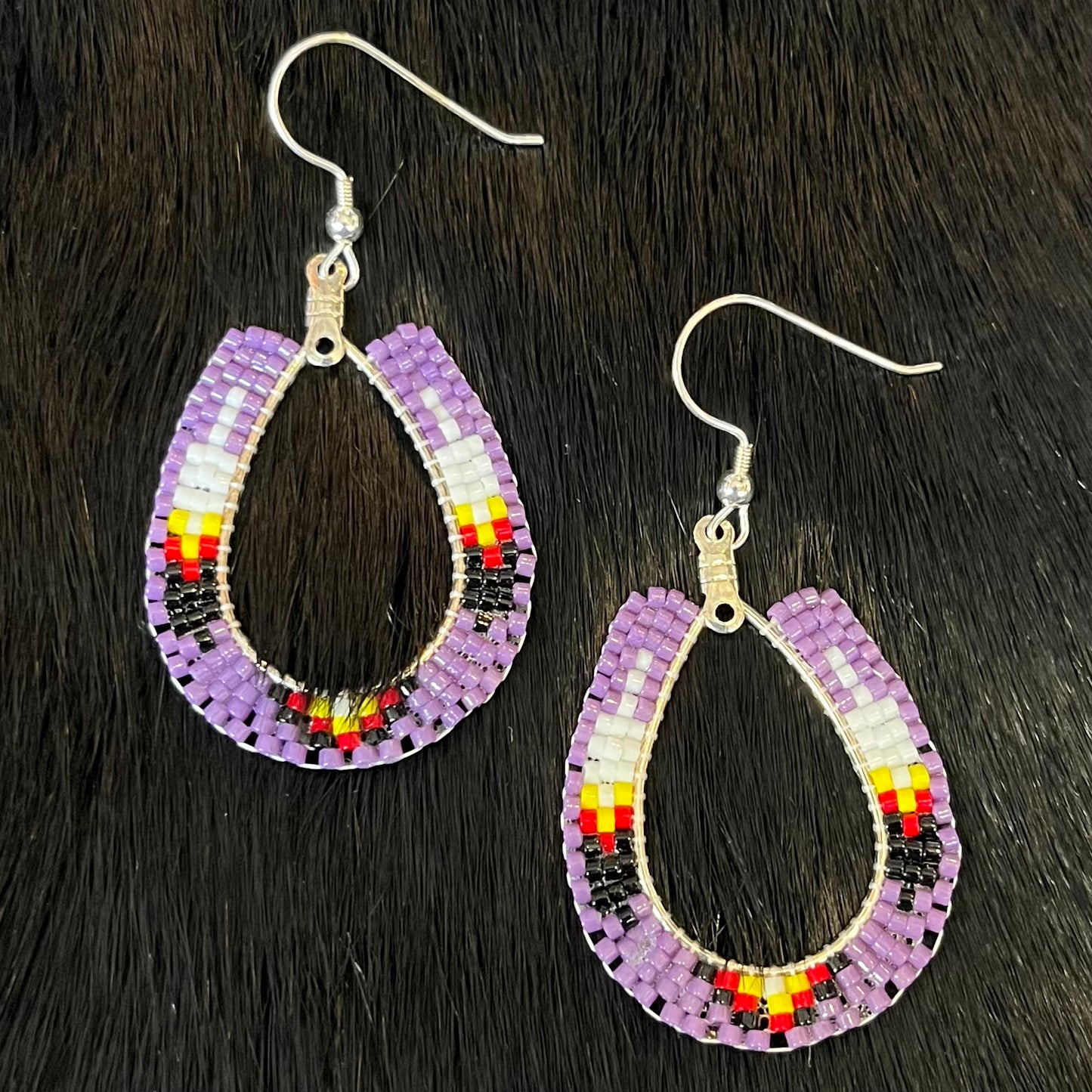 25mm Silver Beaded Hoops