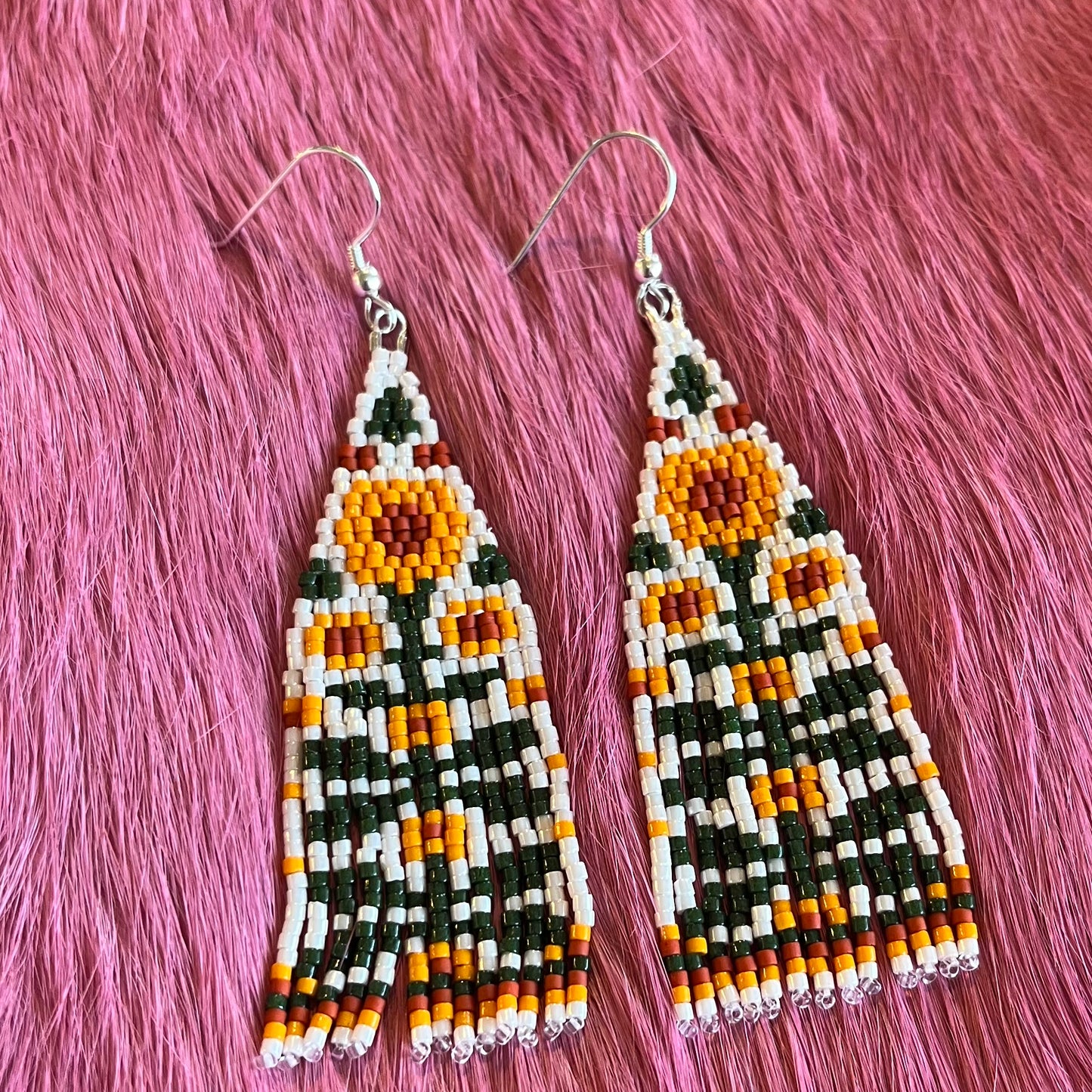 Flower Child Beaded Earrings
