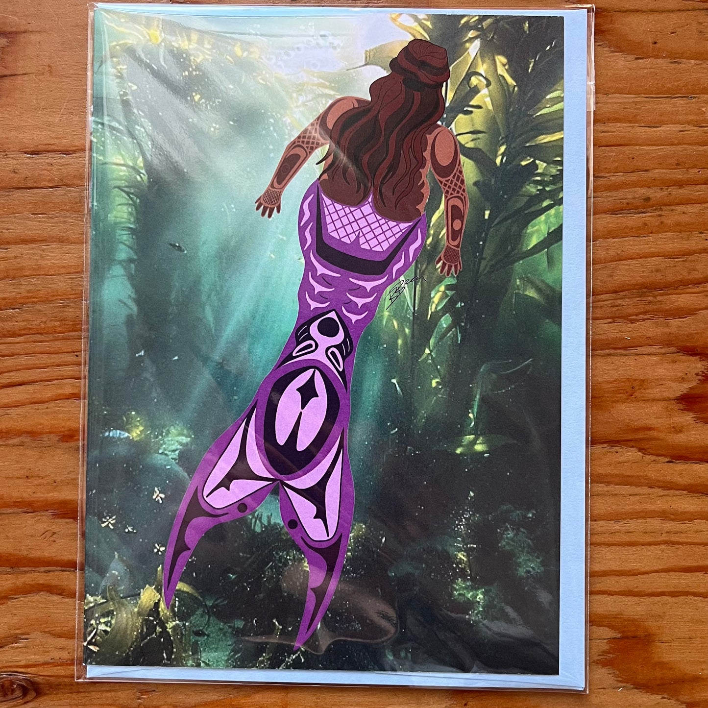 Mermaid Greeting Card
