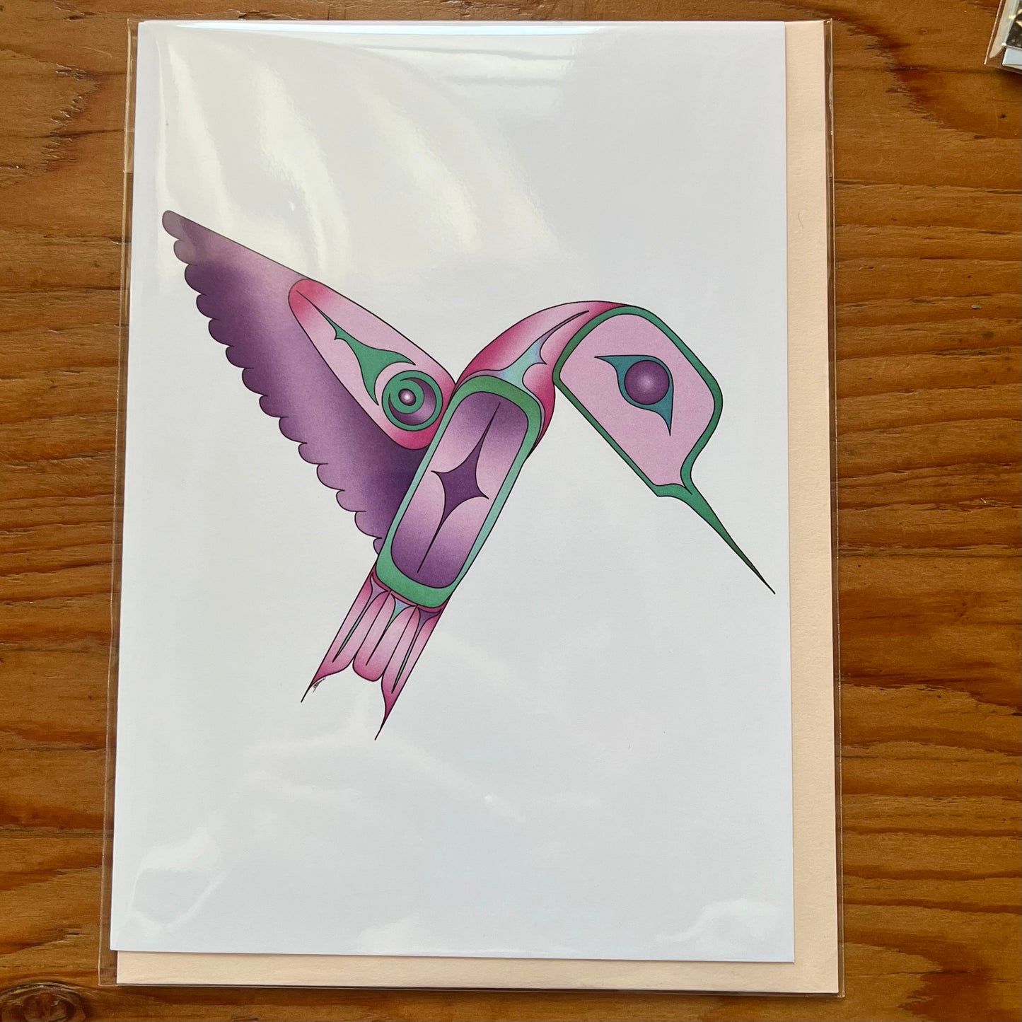 Humming Bird Greeting Card