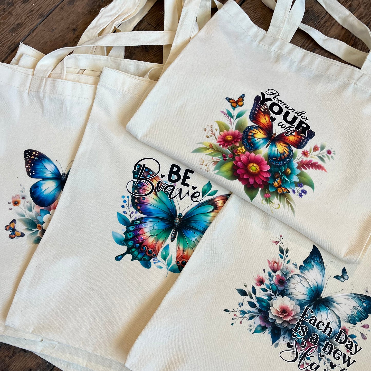 Inspiring Tote Bags- Assorted Quotes