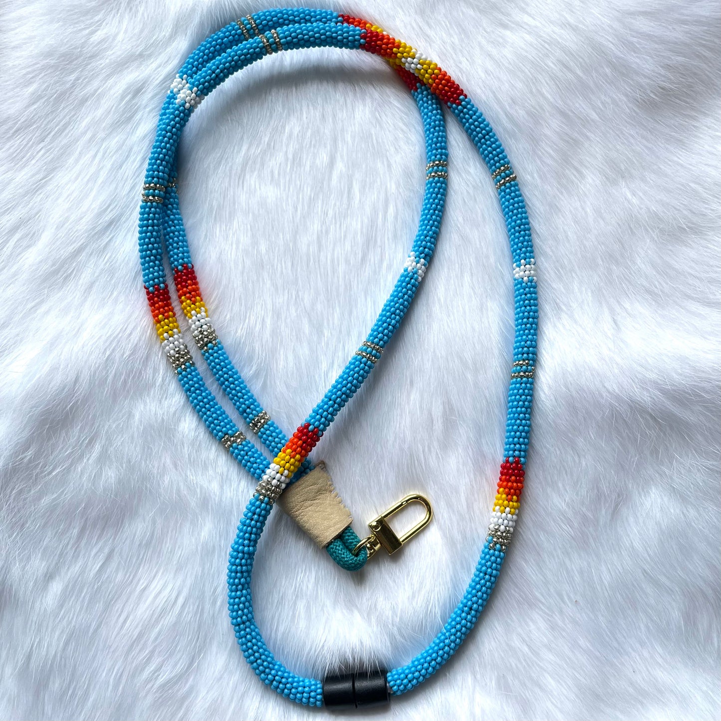 Beaded Lanyards Large