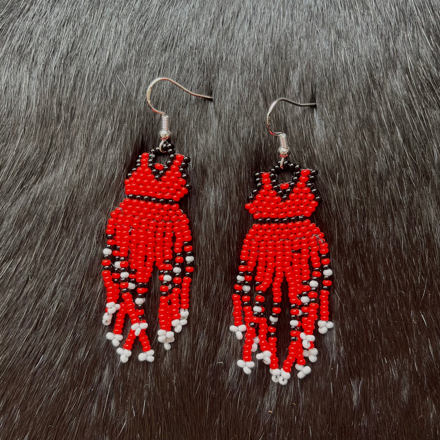 Red Dress Earrings
