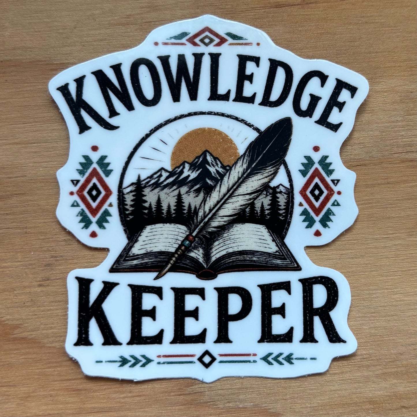 Knowledge Keeper Sticker