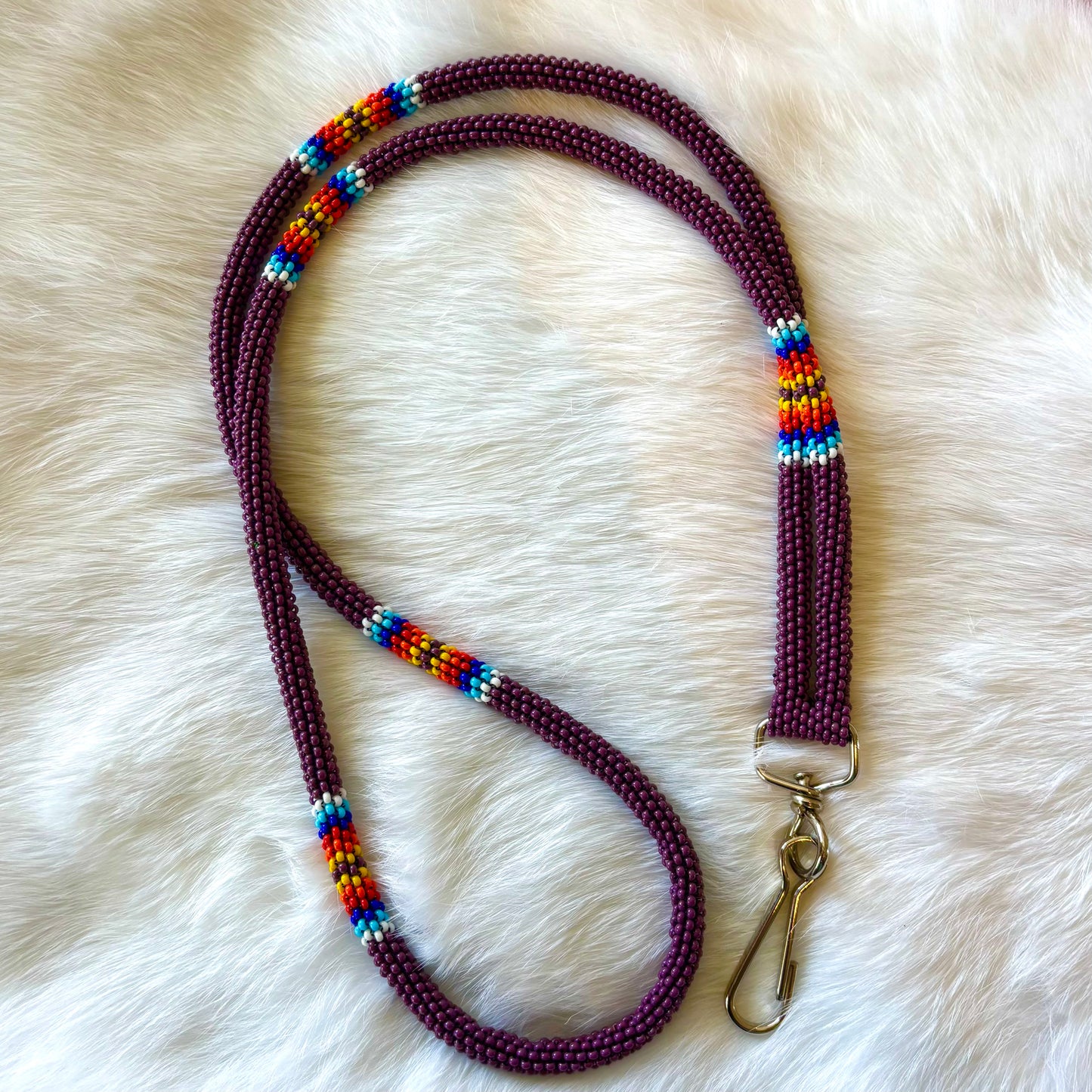 Peyote Stitch Lanyard
