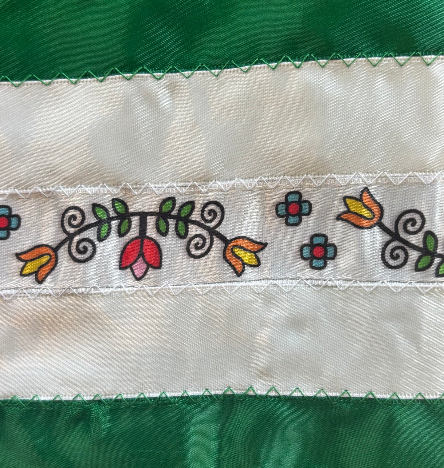 Green Ribbon Skirt