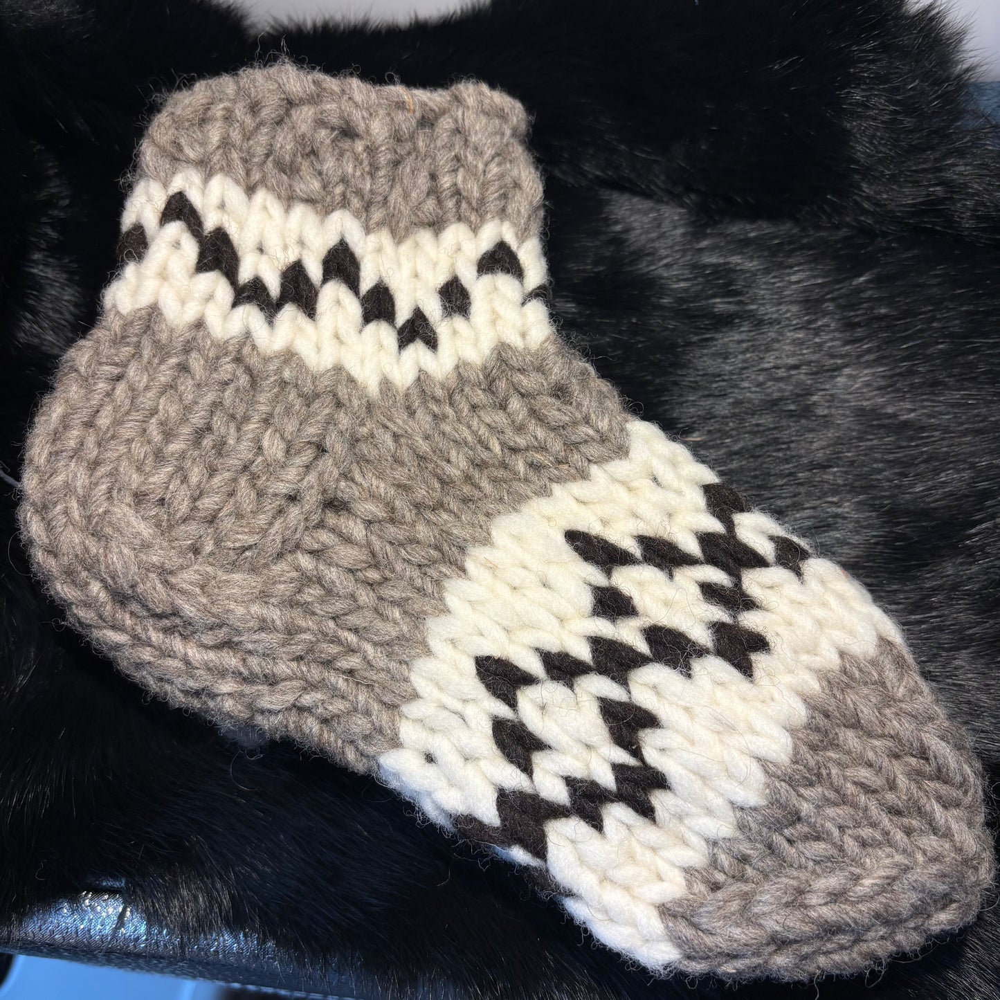 Cowichan Knit Slippers - Various Patterns