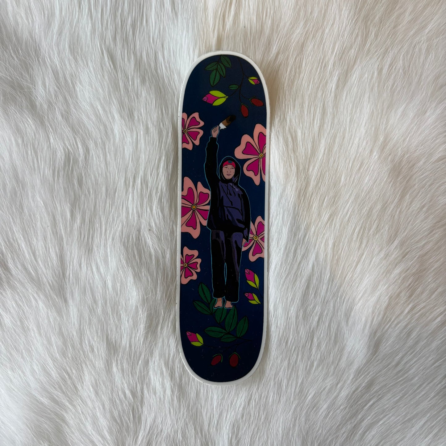Molly Skate Deck - Art Sticker by Rhudey