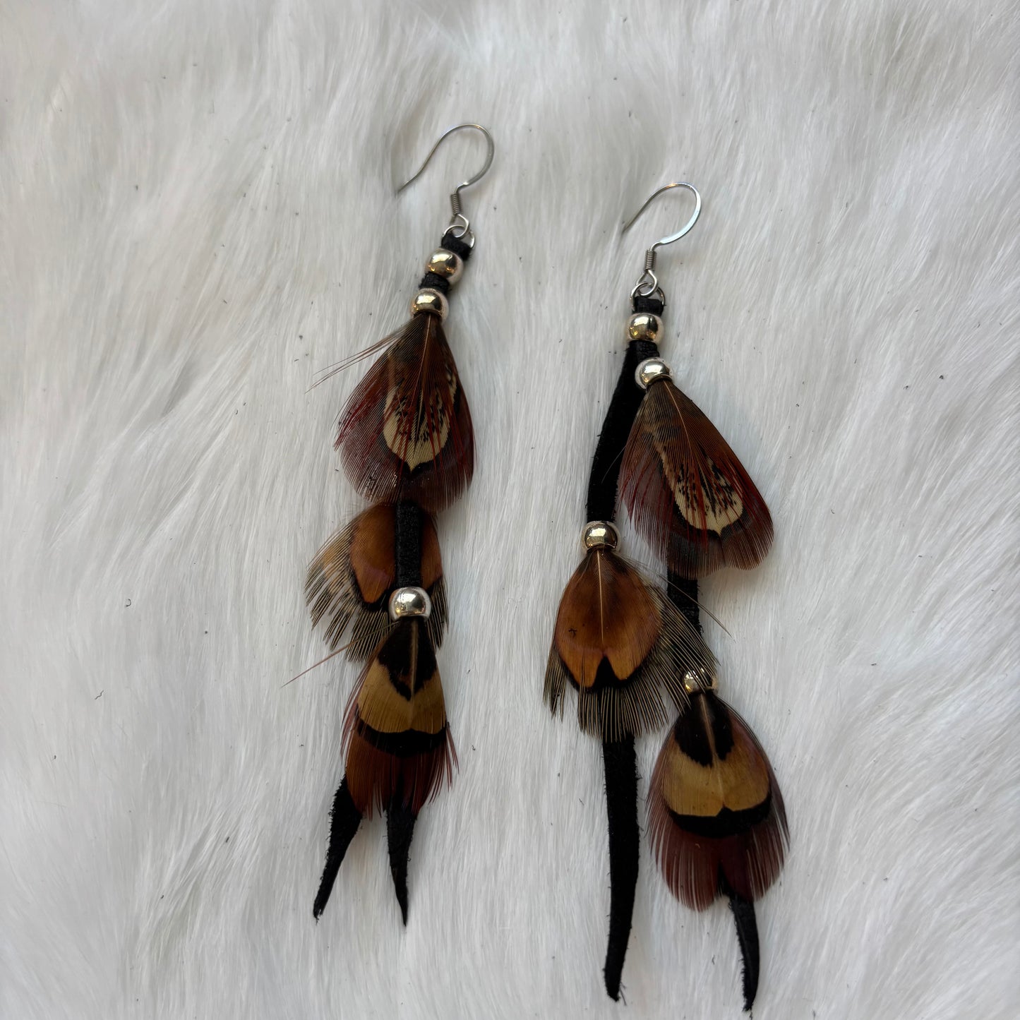 Waterfall Feather Earrings | Rebecca Maracle