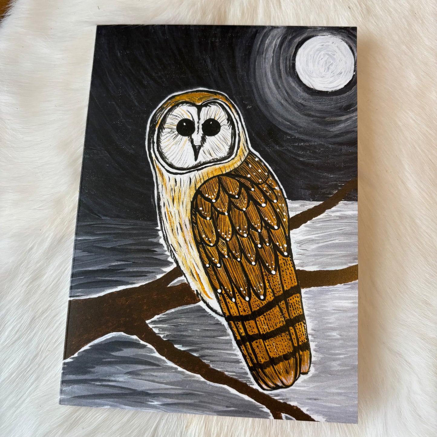 "Hoo Hoo, are You?" Greeting Card | Rebecca Maracle