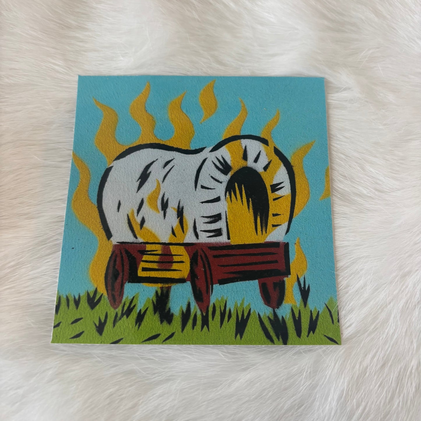 Burning Wagon | Randy Babichuk