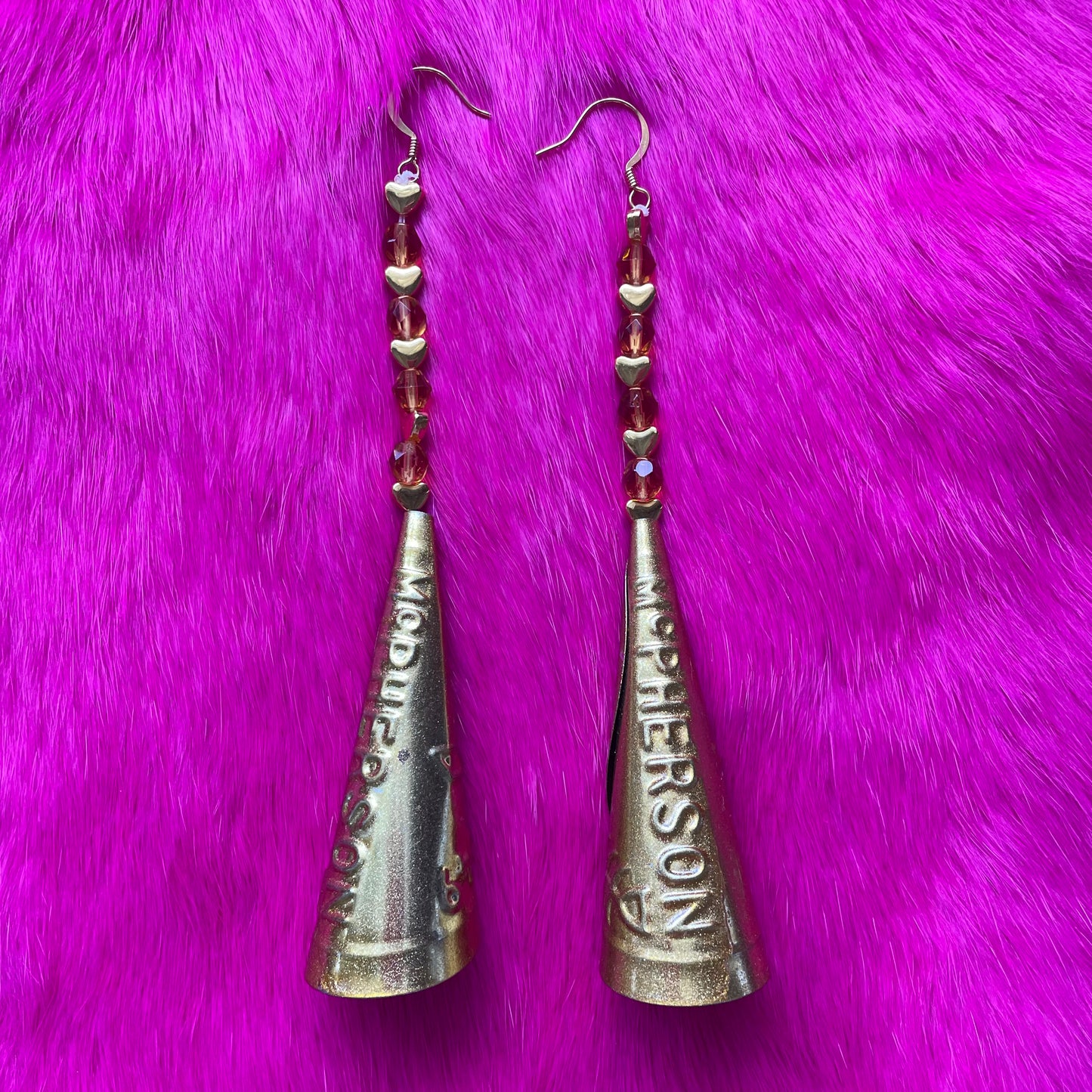Golden Jingle Cone Earrings