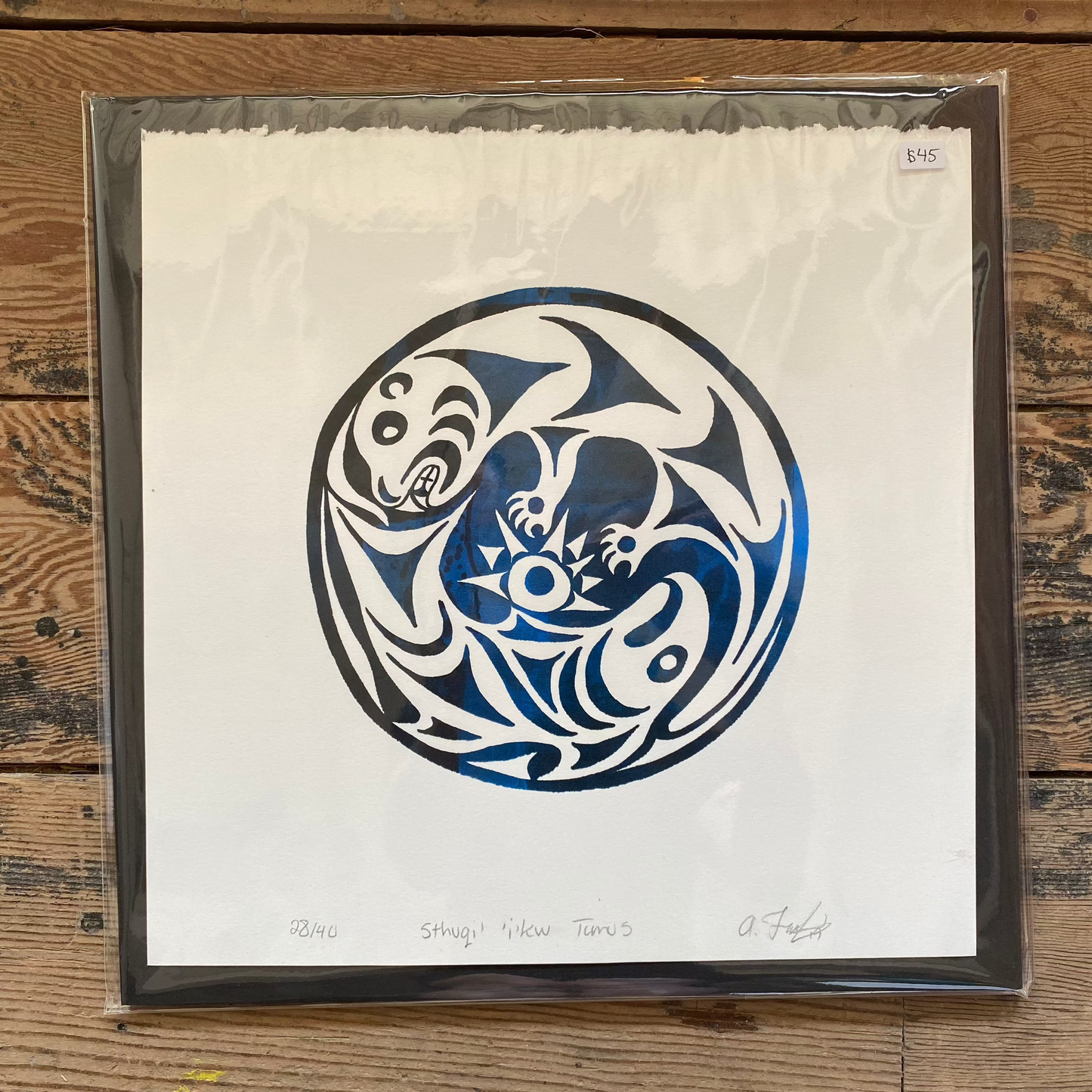 "Sthuqi' 'i'kw Tumus" Limited Edition Serigraph Print