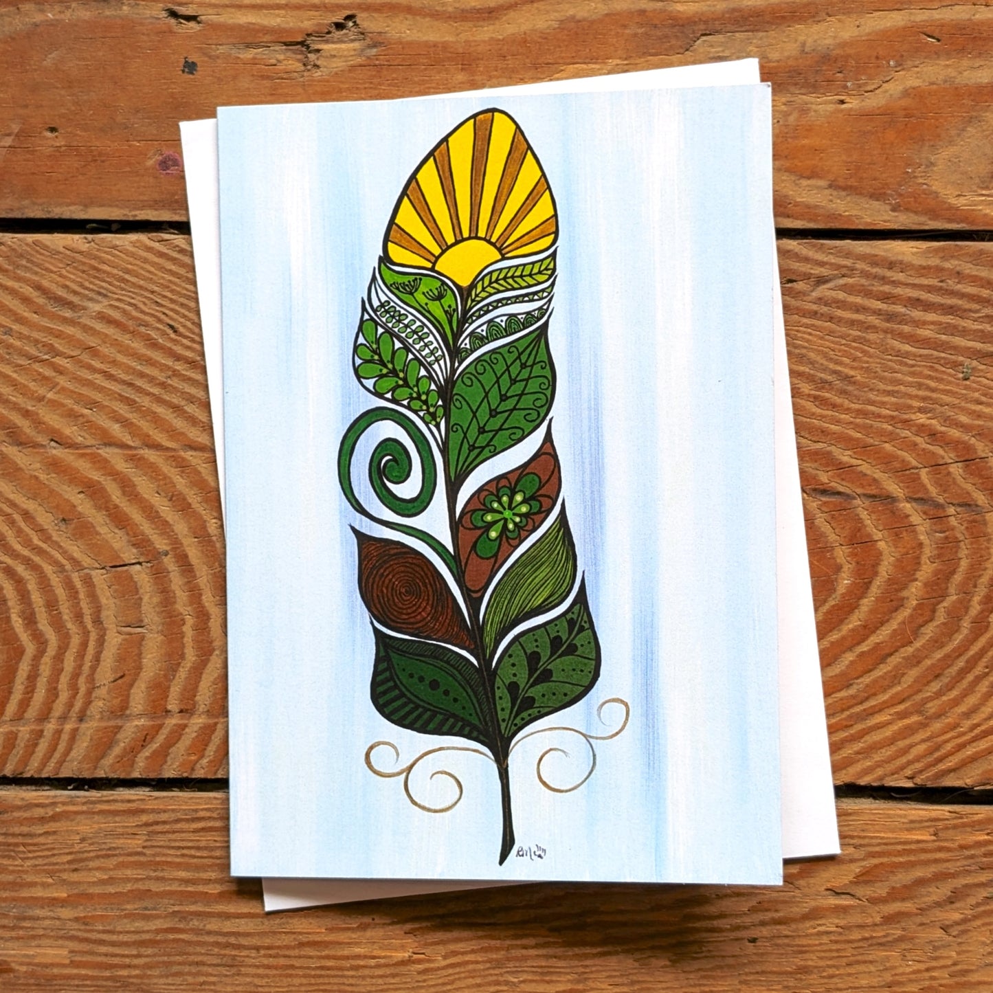 "Rebirth" Art Greeting Card | Rebecca Maracle