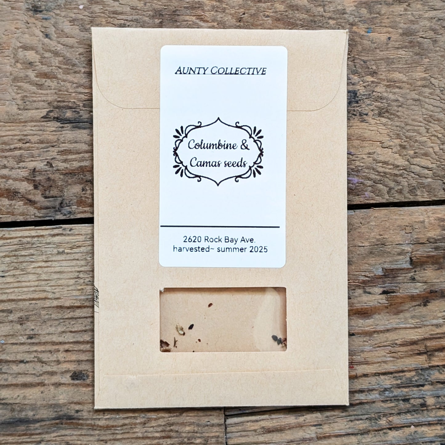 Columbine & Camas Seeds