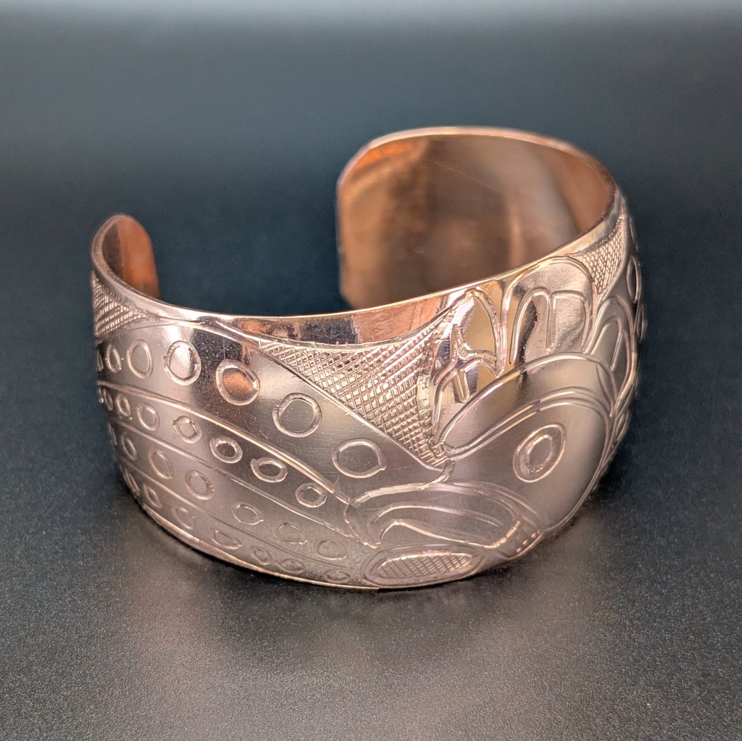 Octopsus 1.5" Copper Cuff Bracelet | Norman Seaweed