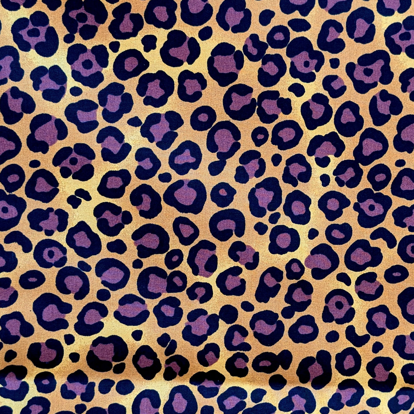 Solid Orange Leopard | 100% Cotton Fabric