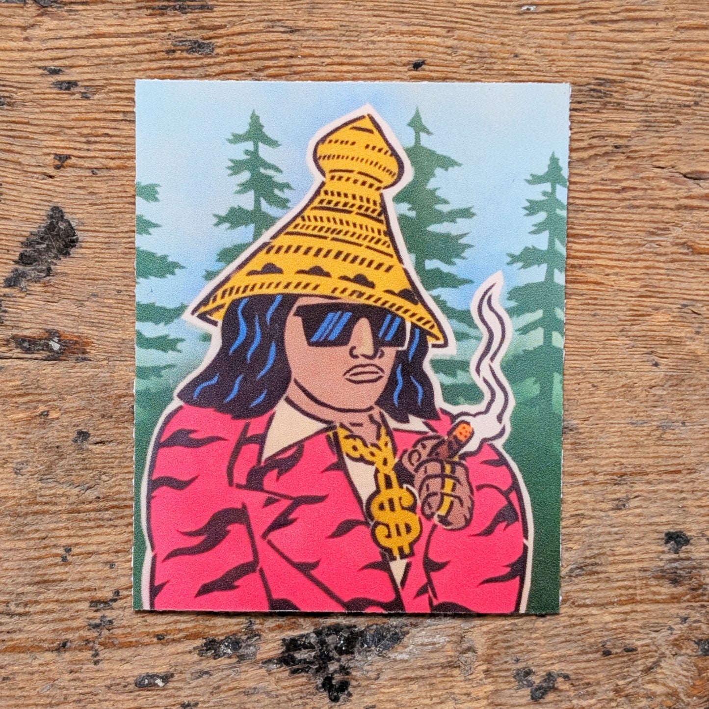 Living Large Sticker | Randy Babichuk