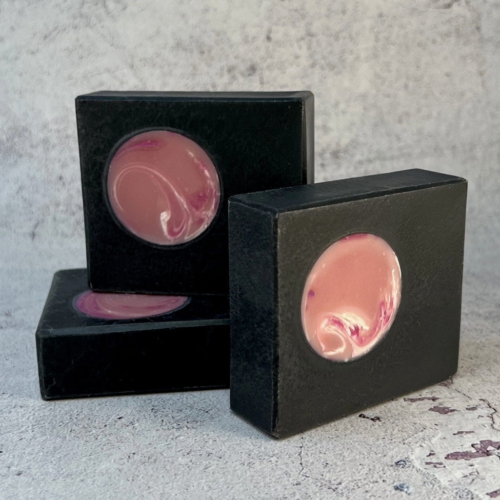 April Pink Fish Moon Artisan Soap | Raven Song