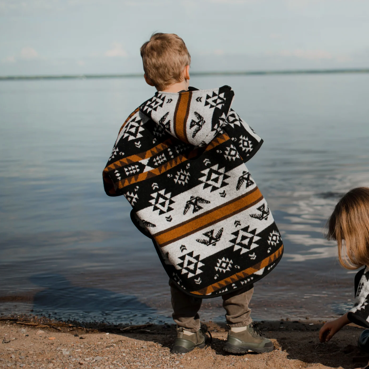 Thunderbird Kid's Poncho | MiniTipi