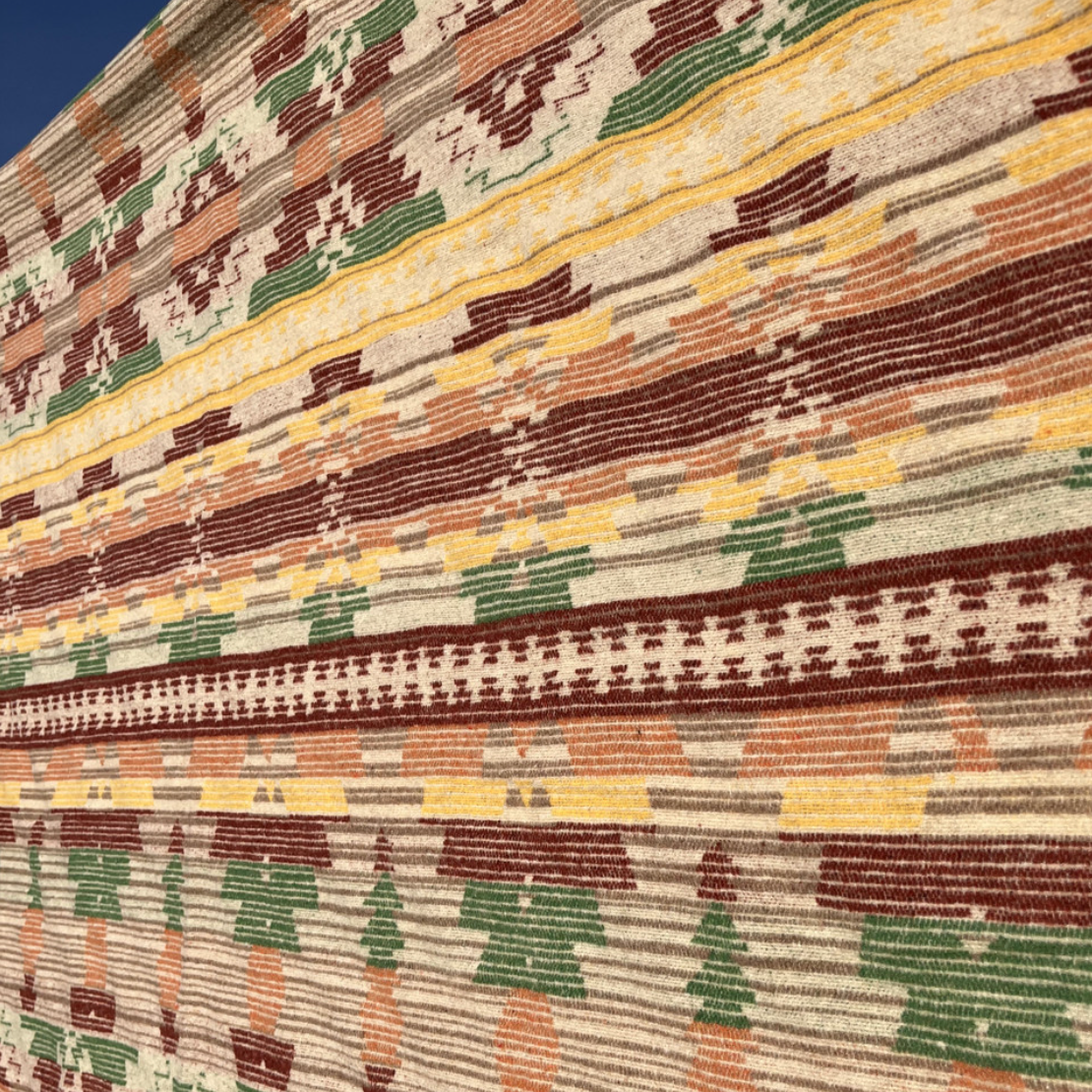 Prairie Grass Throw Blanket | Buffalo Cross