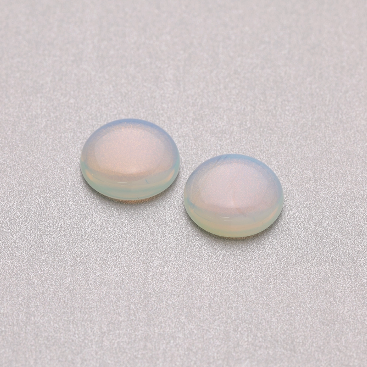 Manmade Opal Quartz Cabochon