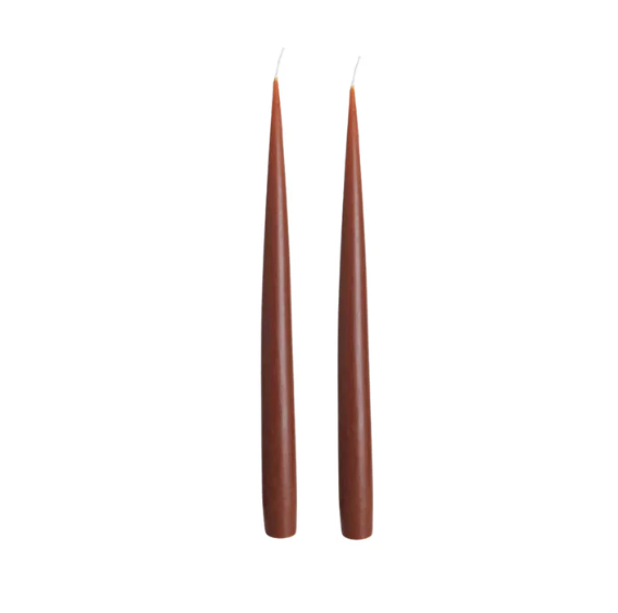Smooth Beeswax Candles (2 Pack) | Crowfoot Collective