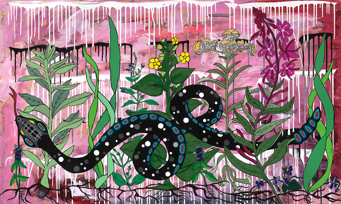 Snake Plant Medicine Large Print/ Giclee Print