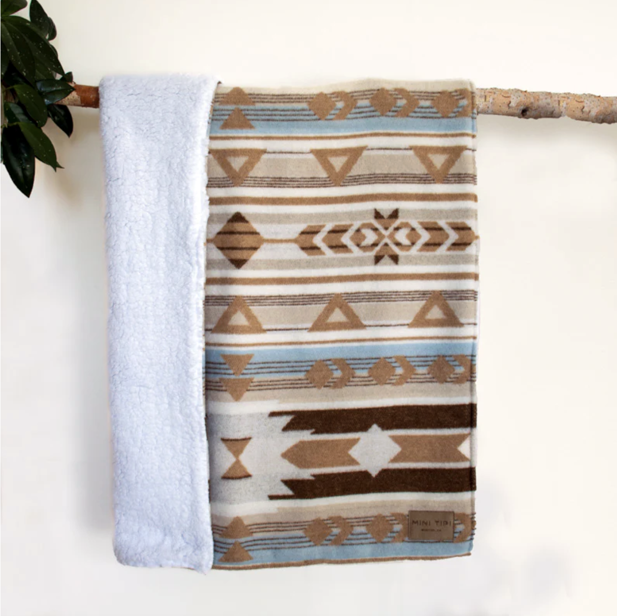 Sand Sherpa Baby Blanket | MiniTipi