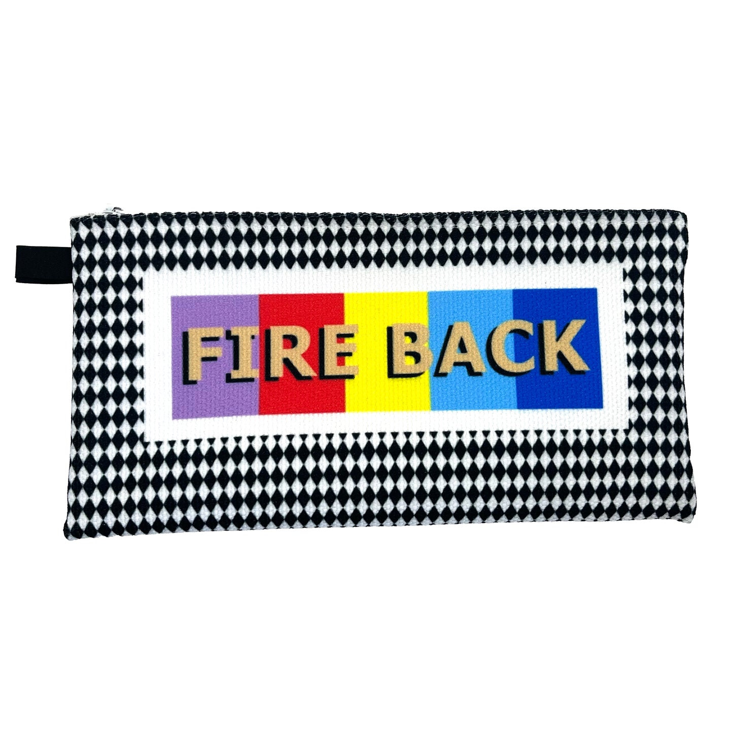 Fire Back Pouch in Harlequin