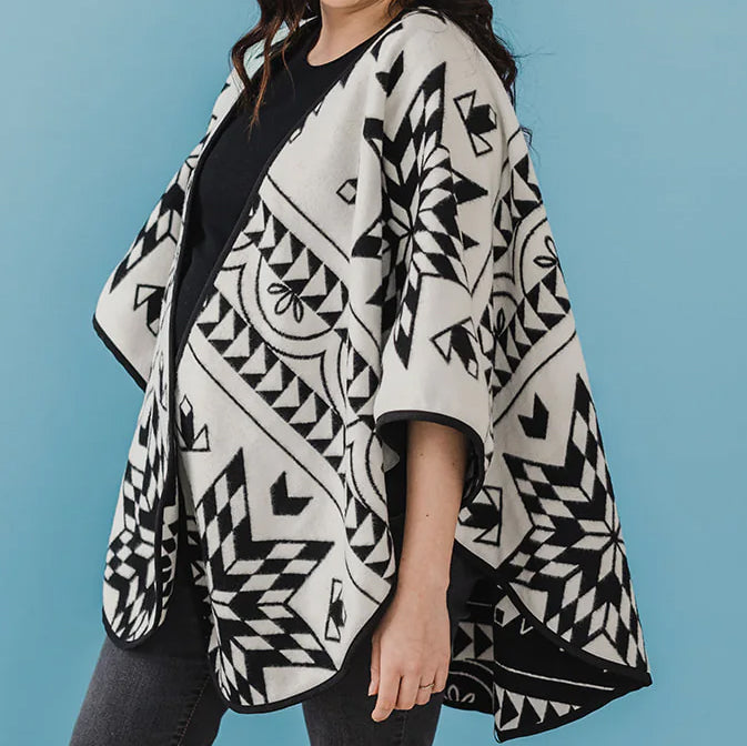 Star Reversible Shawl | MiniTipi