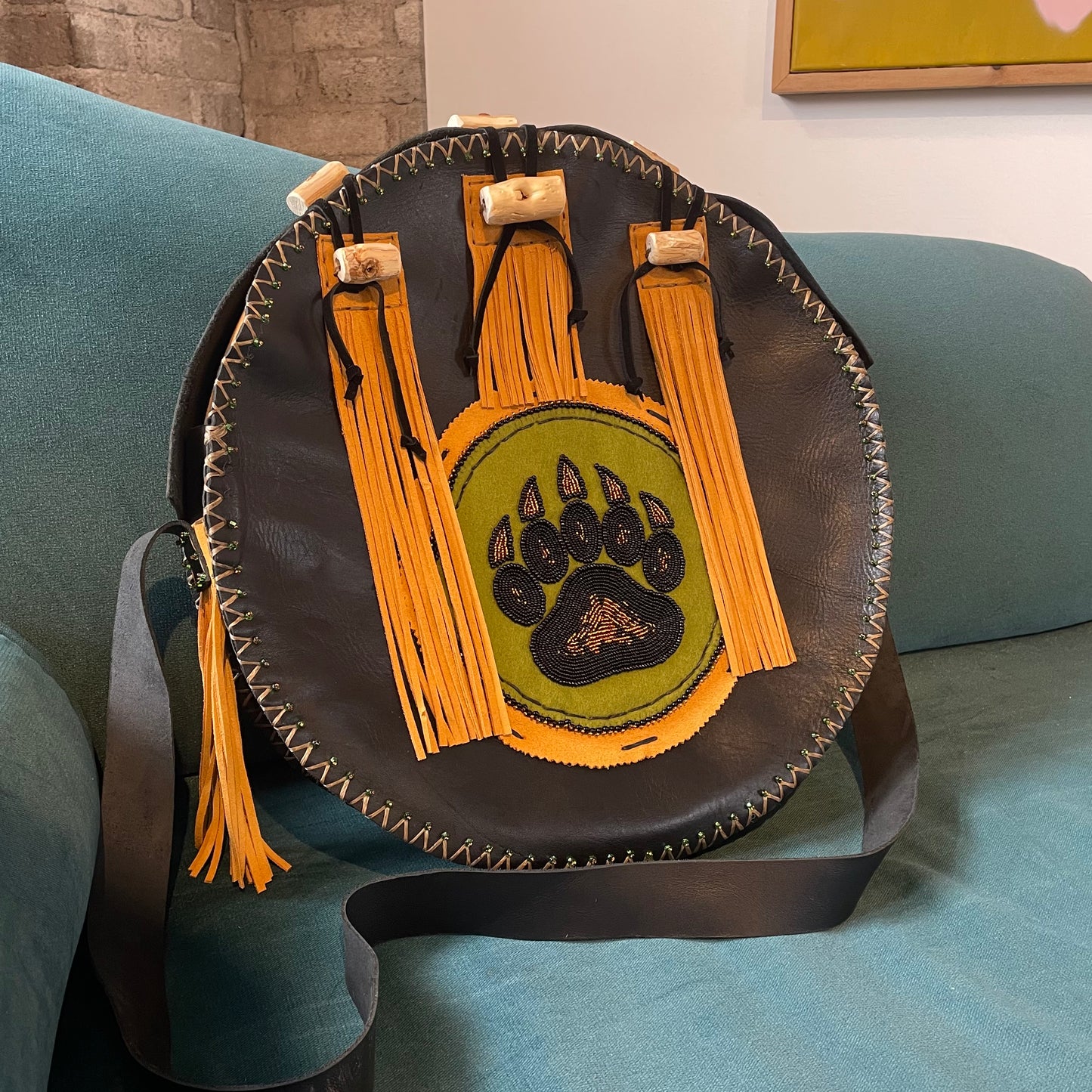 Bear Paw Drum Bag