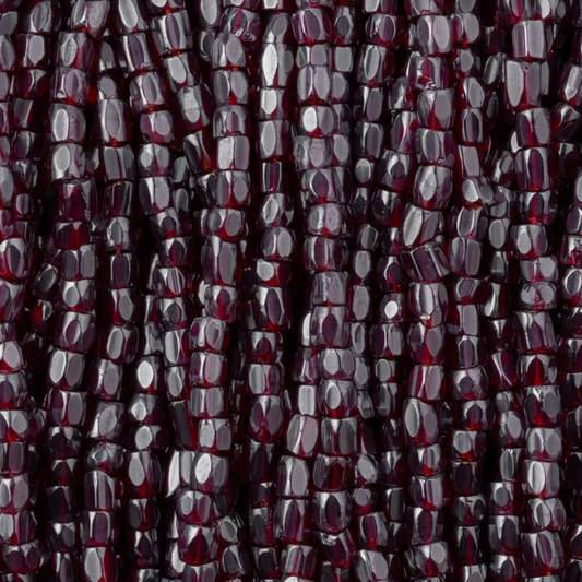 Lustre 3-Cut Czech Seed Beads