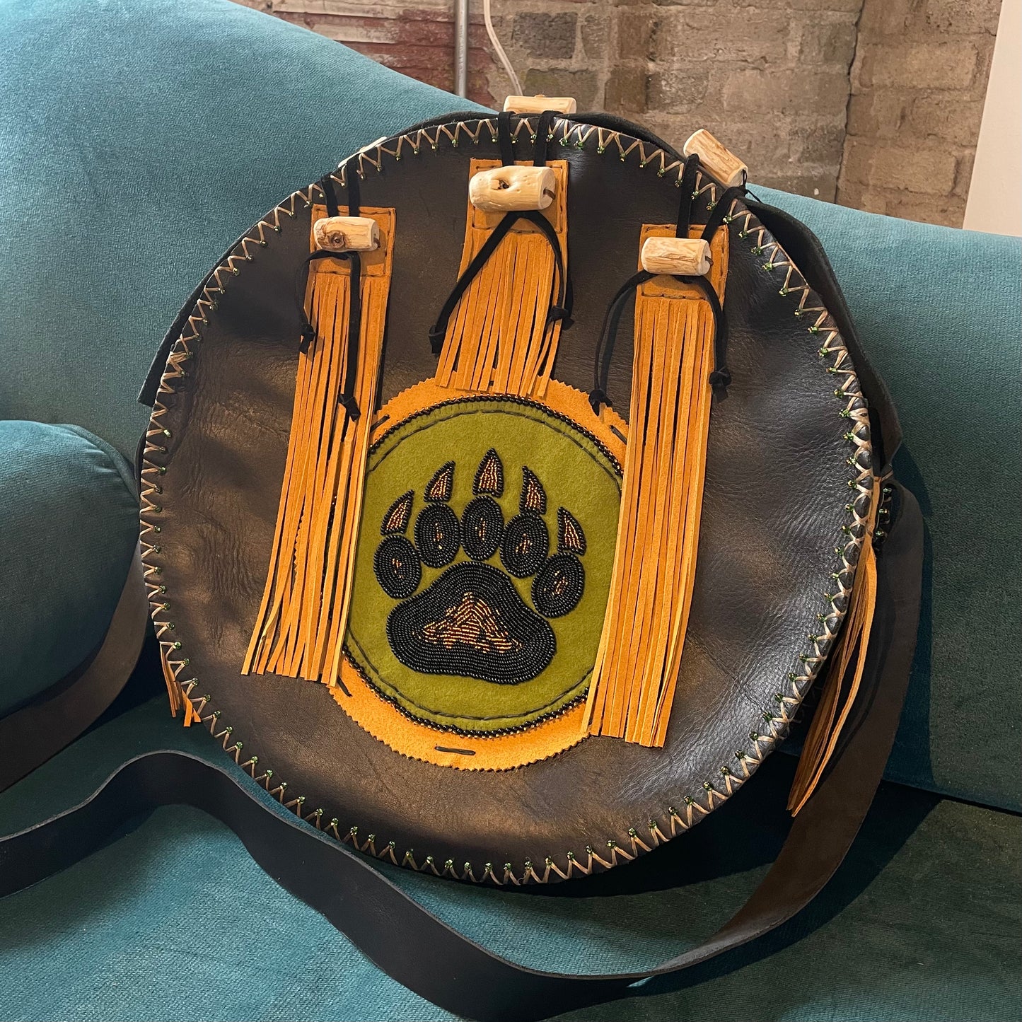 Bear Paw Drum Bag