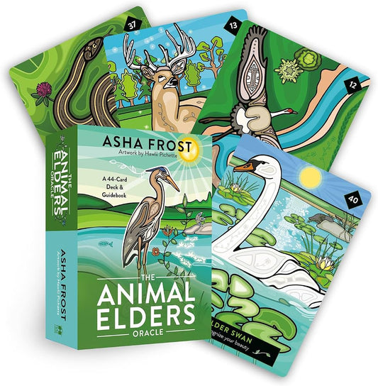The Animal Elders Oracle 44 Card Deck & Guidebook | Asha Frost