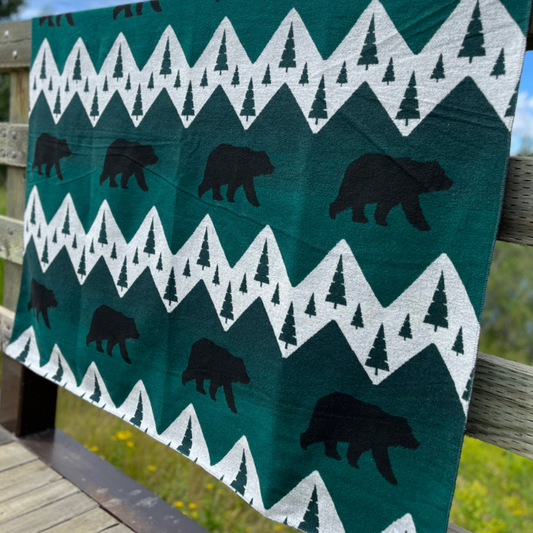 Bear Forest Premium Throw Blanket